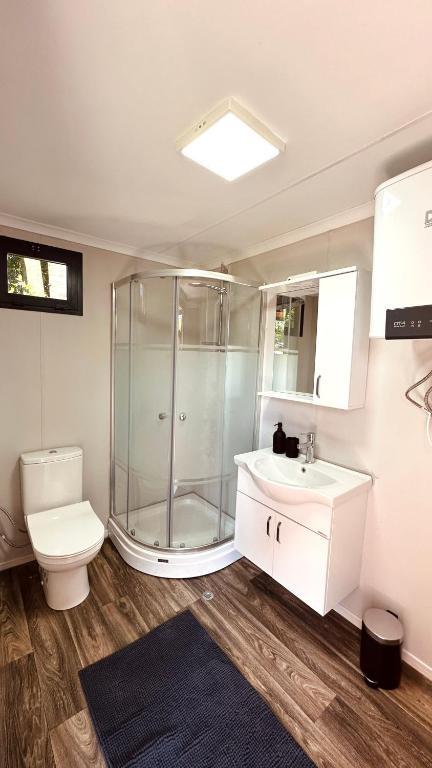 Luxe Tiny House Bij Het Leekstermeer Matsloot Zewnętrze zdjęcie
